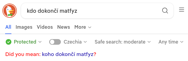 Koho dokončí matfyz?