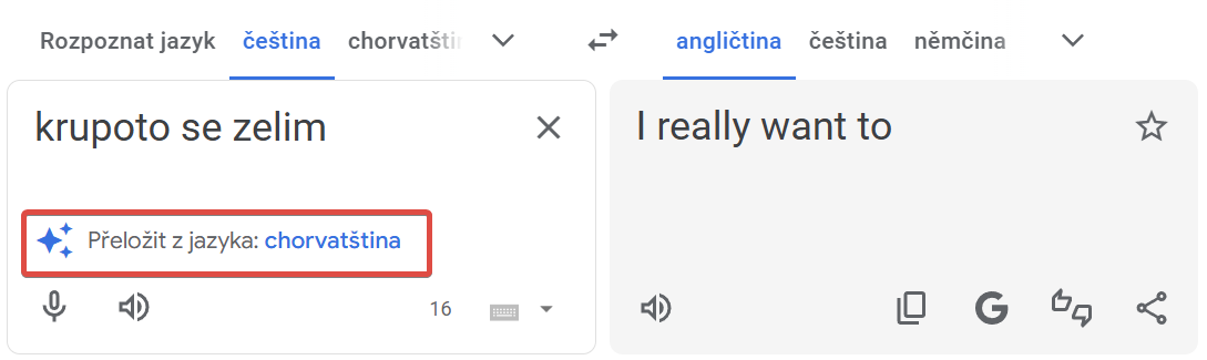 I really want this vysvětlení