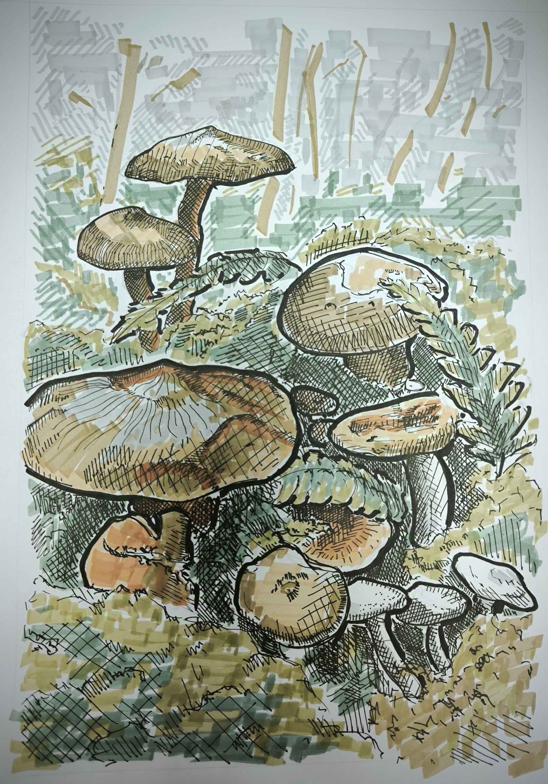 Inktober tvorba