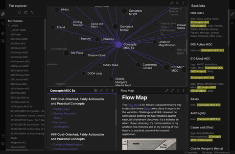 ObsidianMD screenshot